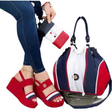 kamames Heel Sandals Summer 2024 New Thick-Soled Muffin Roman Shoes Students Korean Version Of Large Size Women's Shoes