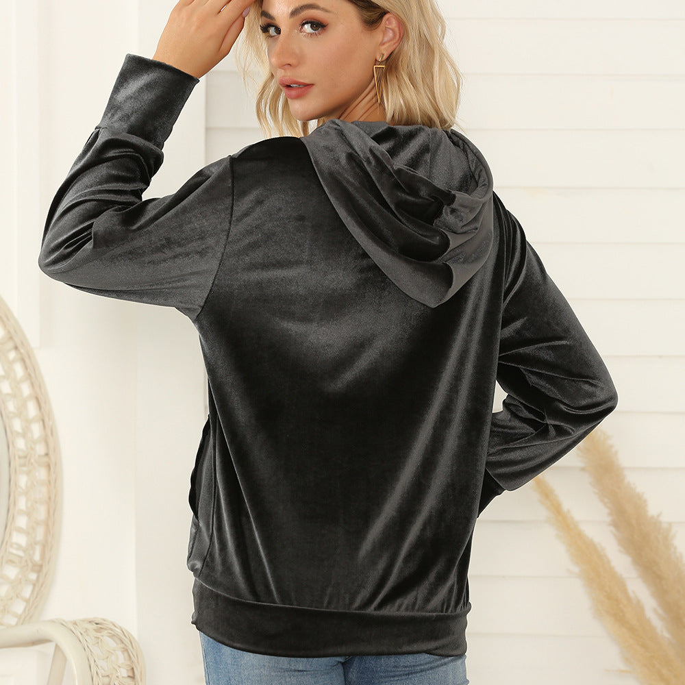 kamames Hair Dresser Popular Style 2023 Fashion Sweater With Velvet Autumn And Winter Hoodie