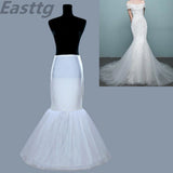 kamames High Quality Mermaid Bridal Wedding Petticoat  Bridal Gown Underskirt for Wedding Accessories Crinoline Slip