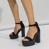 kamames Sandals Large-Size Fashion Increased 2024 Summer New Simple Shoes With Thick Soles