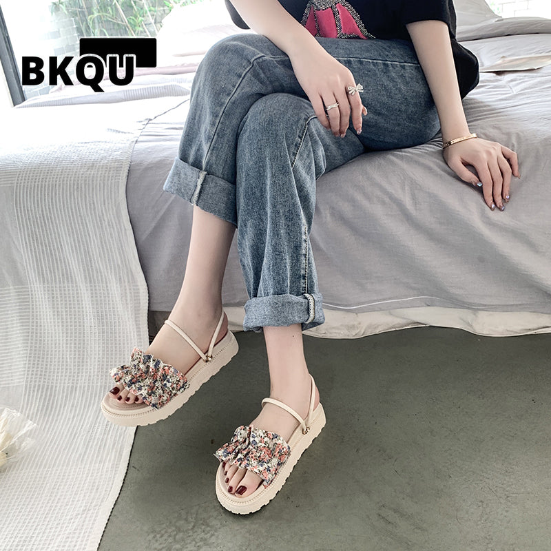 kamames Flat Shoes Female Slippers Casual Slides Platform Slipers Women Lady Luxury 2022 Girl Beach summer slipper sandals