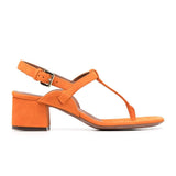 kamames Fashion Clip Toe Sandals Thick Heel T-Belt Large-Size Women's Shoes E-Commerce