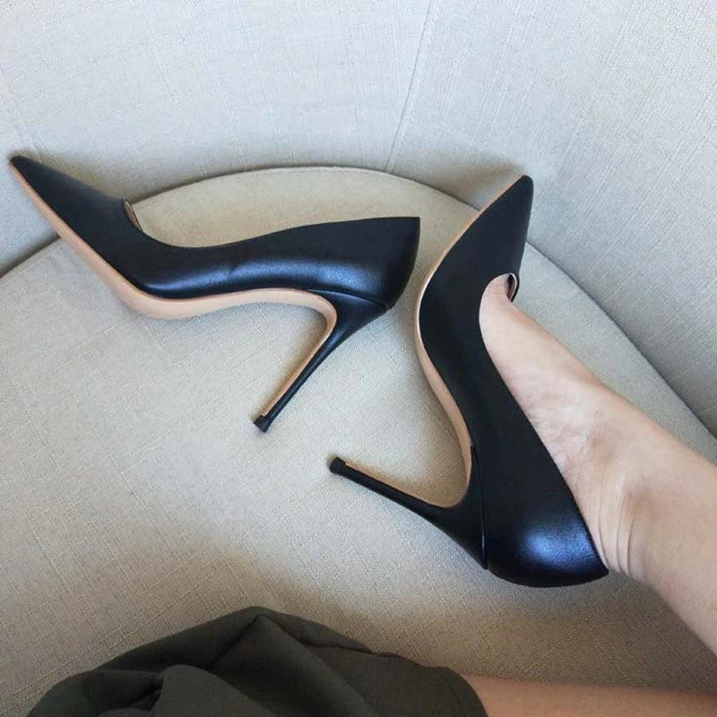 kamames pumps pointed toe 12cm high heels sexy shallow women shoes party evening shoes metal heel 10cm 8cm YG041 ROVICIYA