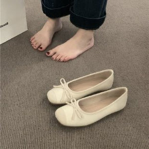 kamames Sense Of Minority French Soft-Soled Single Shoes Women's Spring And Summer Style 2024 New Xiaoxiangfeng Doudou Grandma Shoes