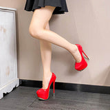 kamames Heels, Sexual Feelings, High Models, Catwalk Style, Shallow Mouth, Large Size Women's Shoes, Waterproof Platform, Soft Heels, Sex Bed Cannon Shoes.