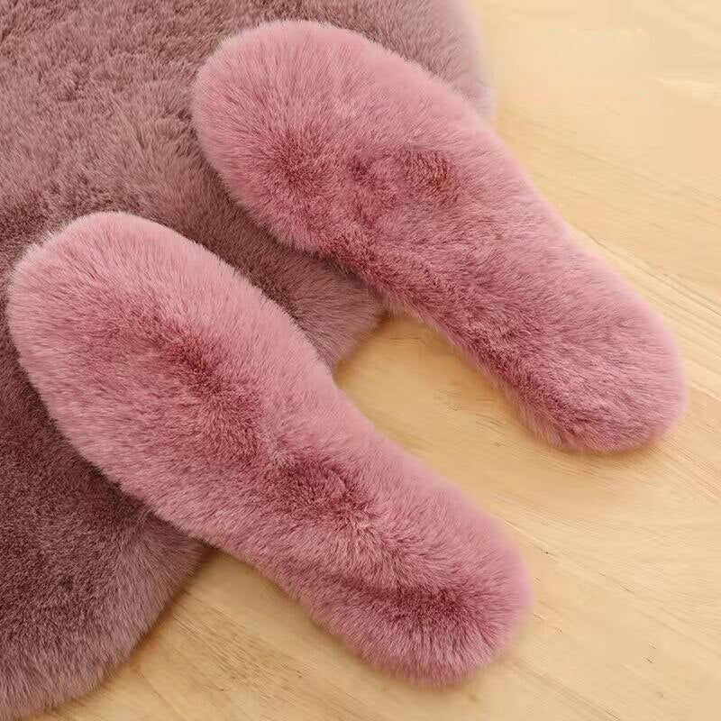 kamames Rabbit Fur Insoles Winter Soft Thick Warm Fluffy Shoe Accessories Plush Insole Cotton Insole Men Women Warm Insole