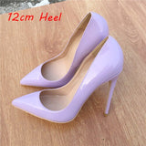 kamames Pumps Brand Women Shoes 12cm High Heel Party Ladies Pointed Toe Shallow Sexy Banquet Heeld QP017 ROVICIYA