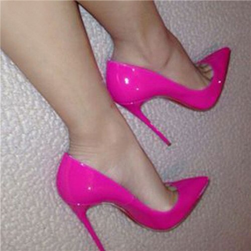 kamames Rose dress pumps sexy pointed toe 12cm thin high heel party nightclub energy gorgeous 10cm 8cm lady shoes QP058 ROVICIYA