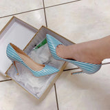 kamames design fashion stiletto shoes pointed toe 12cm 10cm 8cm high heel sexy energy gorgeous big size lady pumps QP133 ROVICIYA