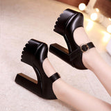 kamames Head Ultra High Heel 13Cm Cheongsam Model Catwalk High Heels Women's Thick Soles Waterproof Platform Work Shoes Women's Thick Heels Single Shoes