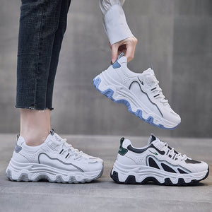 kamames Fashion Platform Sneakers Autumn Comfort Casual Sport Shoes Women Running Breathable Increase Shoes Zapatillas De Mujer