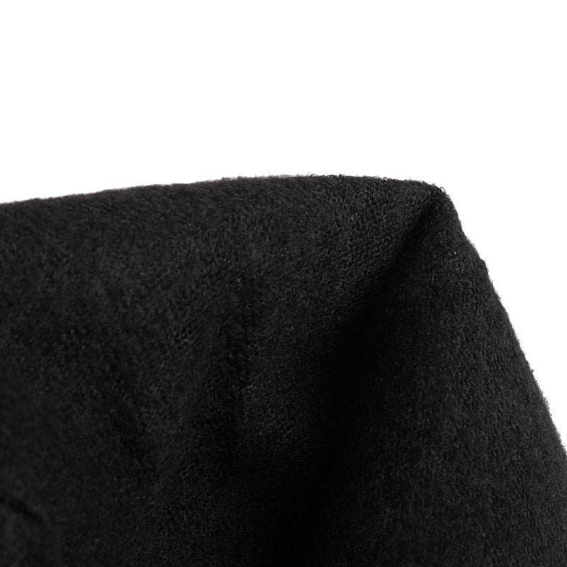 kamames Fashion Women Knee High Boots Faux Leather Platform Chunky High Heel Punk Boots Square Toe Zipper Autumn Winter Lady Shoes