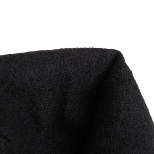 kamames Fashion Women Knee High Boots Faux Leather Platform Chunky High Heel Punk Boots Square Toe Zipper Autumn Winter Lady Shoes