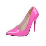 kamames Fashion High Heel Sandals Tip, Shallow Mouth Cover, Thin High Heel Single Shoes, Large Size Fashion High Heels