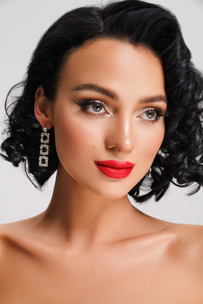 kamames Florelle Diamante Earrings