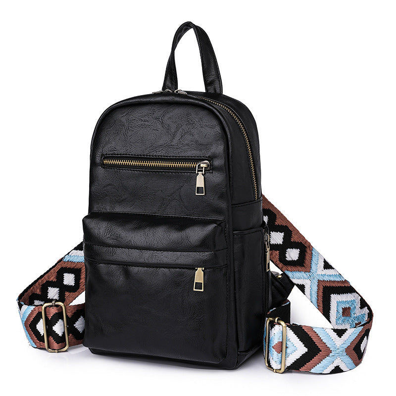 KAMAMES 2025 popular new women's backpack, 2025 retro fashion women's bag,  hot-selling commuter breast bag, backpack.