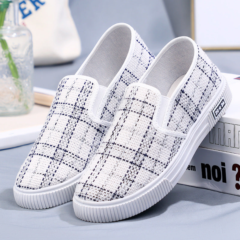 【関税&送料込】Carmens Flat shoes Old Beijing Cloth Shoes Women's Embroidered Flat Casual Shoes
