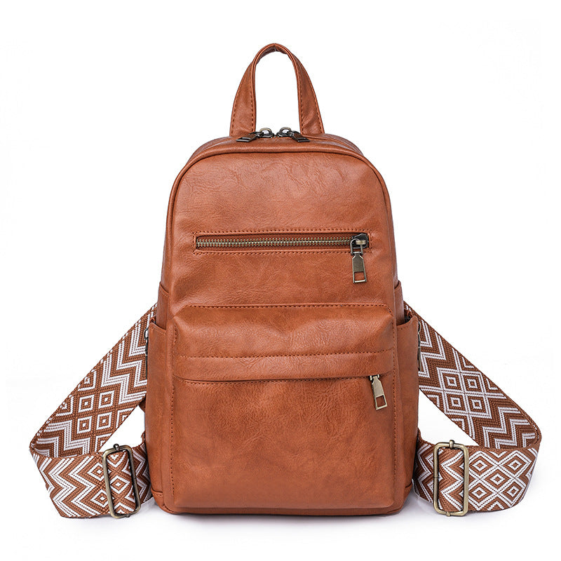 KAMAMES 2025 popular new women's backpack, 2025 retro fashion women's bag,  hot-selling commuter breast bag, backpack.
