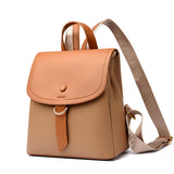 KAMAMES 2025 popular new New backpack wholesale women's simple contrasting color texture outdoor Internet celebrity fashion small back women's bag