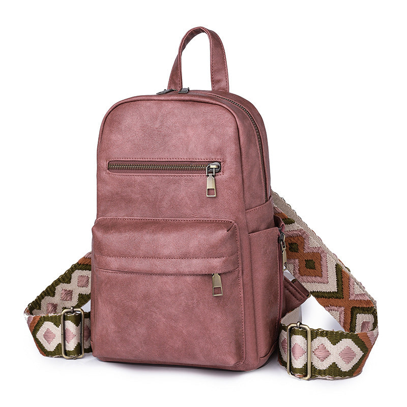 KAMAMES 2025 popular new women's backpack, 2025 retro fashion women's bag,  hot-selling commuter breast bag, backpack.