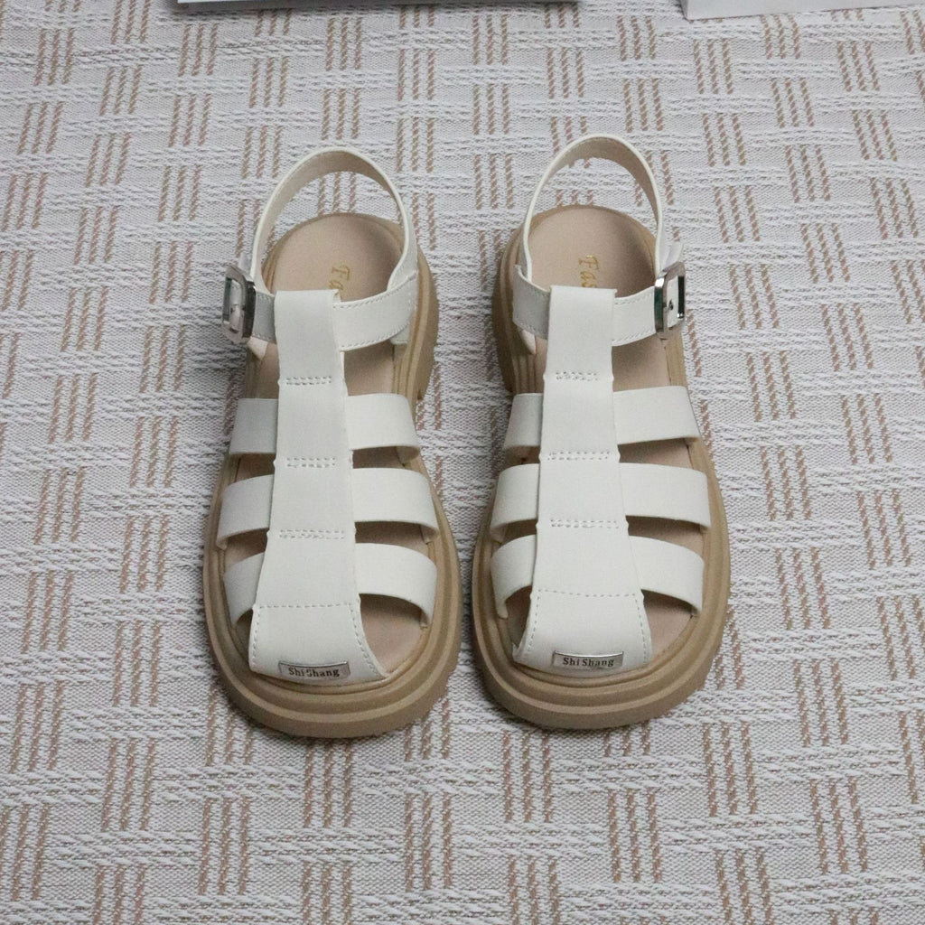 KAMAMES Girls' Sandals  Summer New Children's Shoes for 6-12 Years Old Students Foreign Trade Children's Shoes Trend Children's Beach Shoes