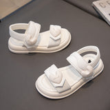 KAMAMES Factory Direct Sales Girls' Sandals  Summer New Open Toe Beach Shoes Fashion Casual Shoes Soft Bottom Non-Slip