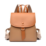 KAMAMES 2025 popular new New backpack wholesale women's simple contrasting color texture outdoor Internet celebrity fashion small back women's bag