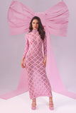 kamames Shailene Diamante Sequins Maxi Dress