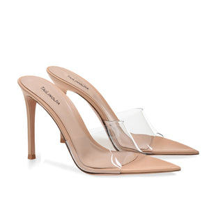 kamames PVC Lady Ultra-High Heels Sandals Slippers Muller Shoes Chengdu Fashion Women's Shoes