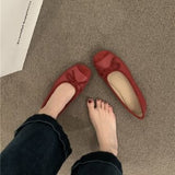 kamames Sense Of Minority French Soft-Soled Single Shoes Women's Spring And Summer Style 2024 New Xiaoxiangfeng Doudou Grandma Shoes