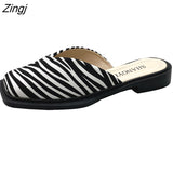 kamames Deformed Heel Autumn Luxury Chain Square Head Shallow Flat Shoes Women's Lazy Loafer Casual Flat Square Heels Lolita Shoes