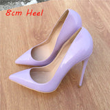 kamames Pumps Brand Women Shoes 12cm High Heel Party Ladies Pointed Toe Shallow Sexy Banquet Heeld QP017 ROVICIYA