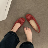 kamames Sense Of Minority French Soft-Soled Single Shoes Women's Spring And Summer Style 2024 New Xiaoxiangfeng Doudou Grandma Shoes
