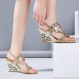 kamames Heel Diamond Sandals Women 2024 Summer New Fishmouth Fashion Elegant Diamond Sandals High-Heeled Slippers Leather Women's Shoes
