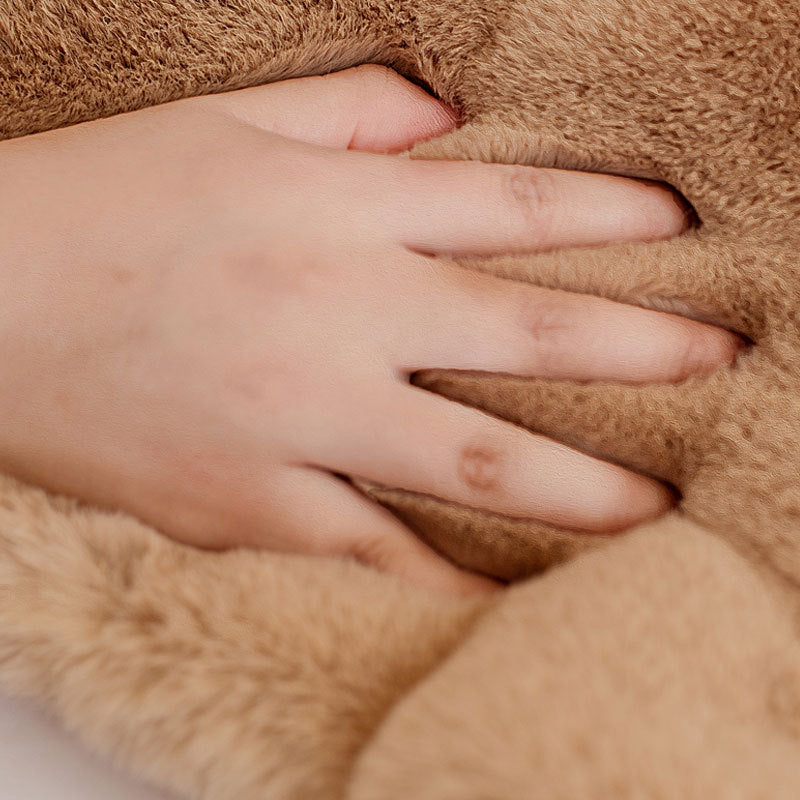 kamames Rabbit Fur Insoles Winter Soft Thick Warm Fluffy Shoe Accessories Plush Insole Cotton Insole Men Women Warm Insole