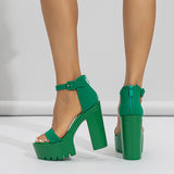 kamames Sandals Large-Size Fashion Increased 2024 Summer New Simple Shoes With Thick Soles