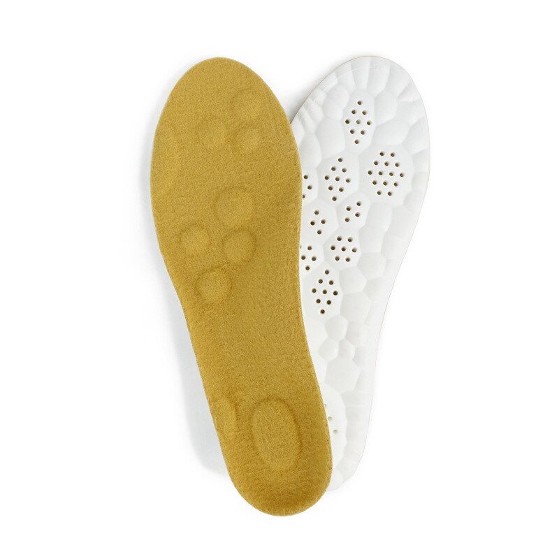 kamames Foam Insoles for Shoes Sole Warm Memory Foam Arch Support Cushion Women Winter Sports Shoes Self-heating Shoe Pads