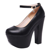 kamames Hate Tiangao Waterproof Platform, High Heels, Female Models, Cheongsam Shoes, Catwalk Shoes, 15CM Thick Heels, Round Head Shoes