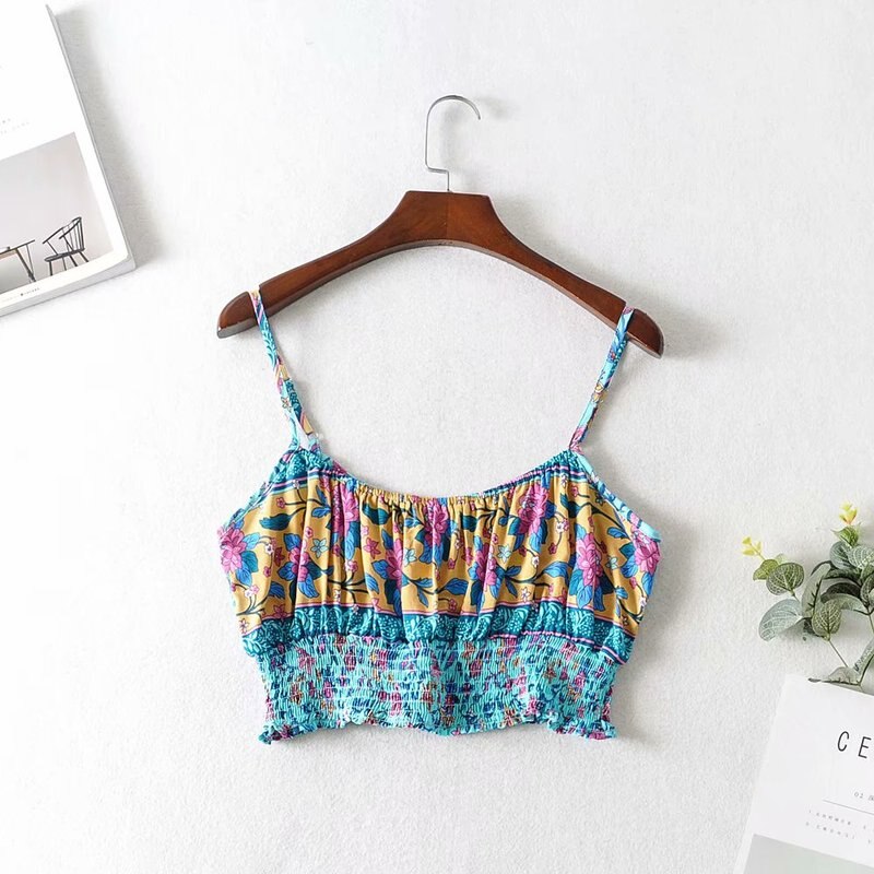 kamames Queens Women Bohemian Two Piece Outfits Off Shoulder Sleeveless Tops Wide Leg Pants 2 Pieces Boho Sets