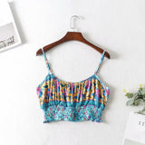 kamames Queens Women Bohemian Two Piece Outfits Off Shoulder Sleeveless Tops Wide Leg Pants 2 Pieces Boho Sets