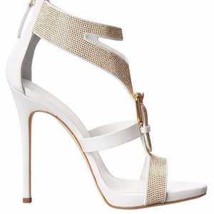 kamames Hot Diamond High-Heeled Sandals Large-Size Women's Shoes Super High-Heeled Banquet Sandals Supply