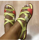 kamames female fairy wind 2022 summer new fashion all-match strap Roman sandals ins tide beach flat shoes flat sandals