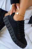 kamames kamames New Wish Independent Station Large Size Leisure Sports Flat Shoes Tie Canvas Shoes Women's Shoes