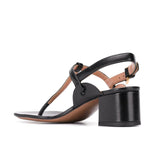 kamames Fashion Clip Toe Sandals Thick Heel T-Belt Large-Size Women's Shoes E-Commerce