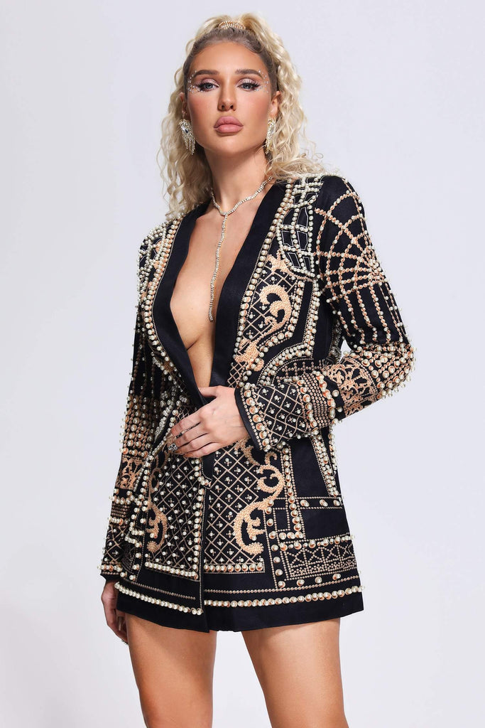 kamames Dole Pearl Blazer Dress