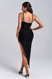 kamames Erine Diamonate Midi Bandage Dress