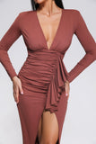 Kamames Rumia Ruched Midi Dress