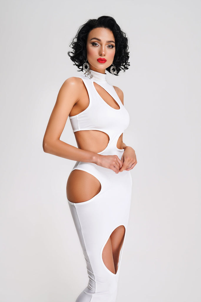 kamames Erily Cutout Midi Dress