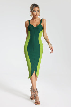 kamames Ruth Patchwork Bandage Dress