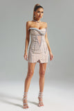 kamames Scarlett Sequins Tassel Mini Dress